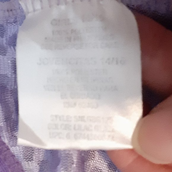 Sand N Sun Girls Swimsuit Bathing suit Cover Up Purple - Picture 6 of 8